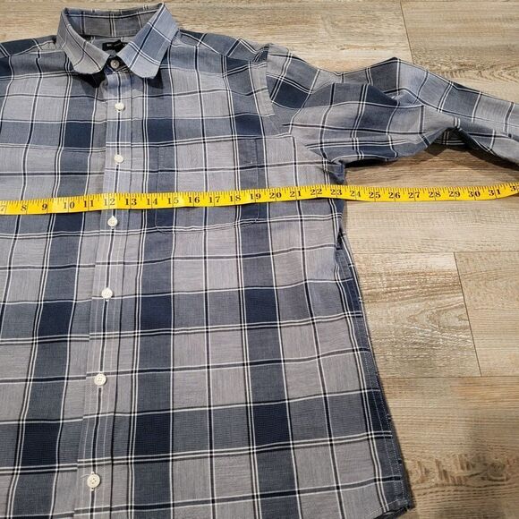 Banana Republic 100% Cotton Regular Fit Button Up Dress Shirt Men's Size Large - Picture 5 of 7